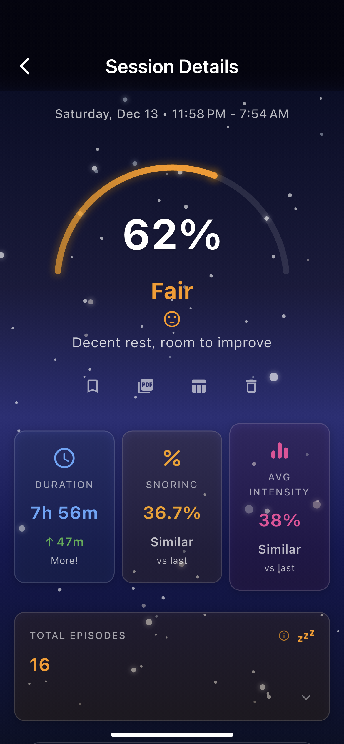 Deep Session Insights