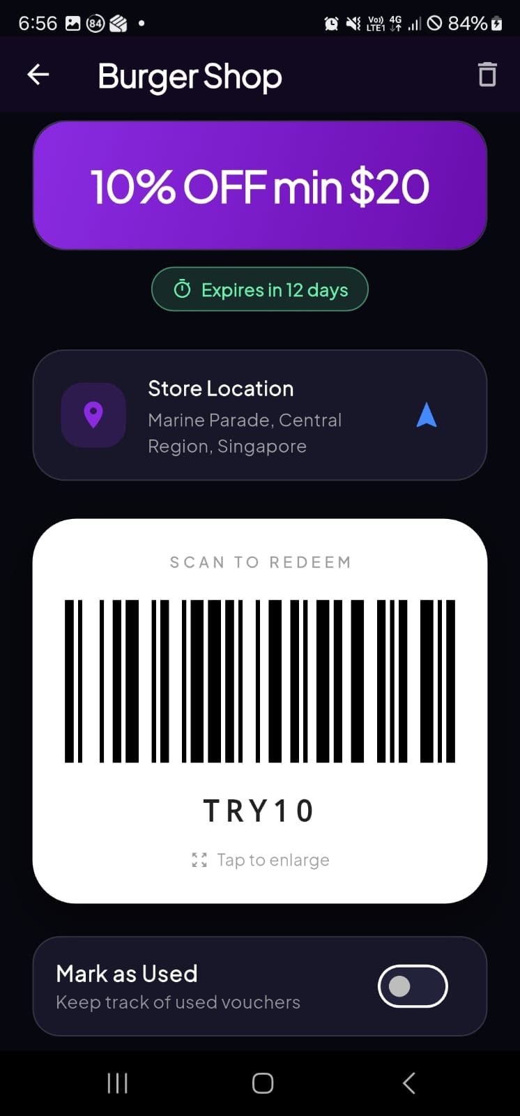 Vouchet Voucher Details