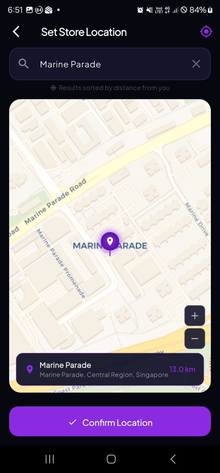 Vouchet Location Alerts